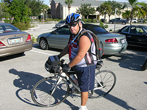 Veteran George Tice Puts Bike Ride To Tallahassee  On Hold To Be With His Ailing Wife