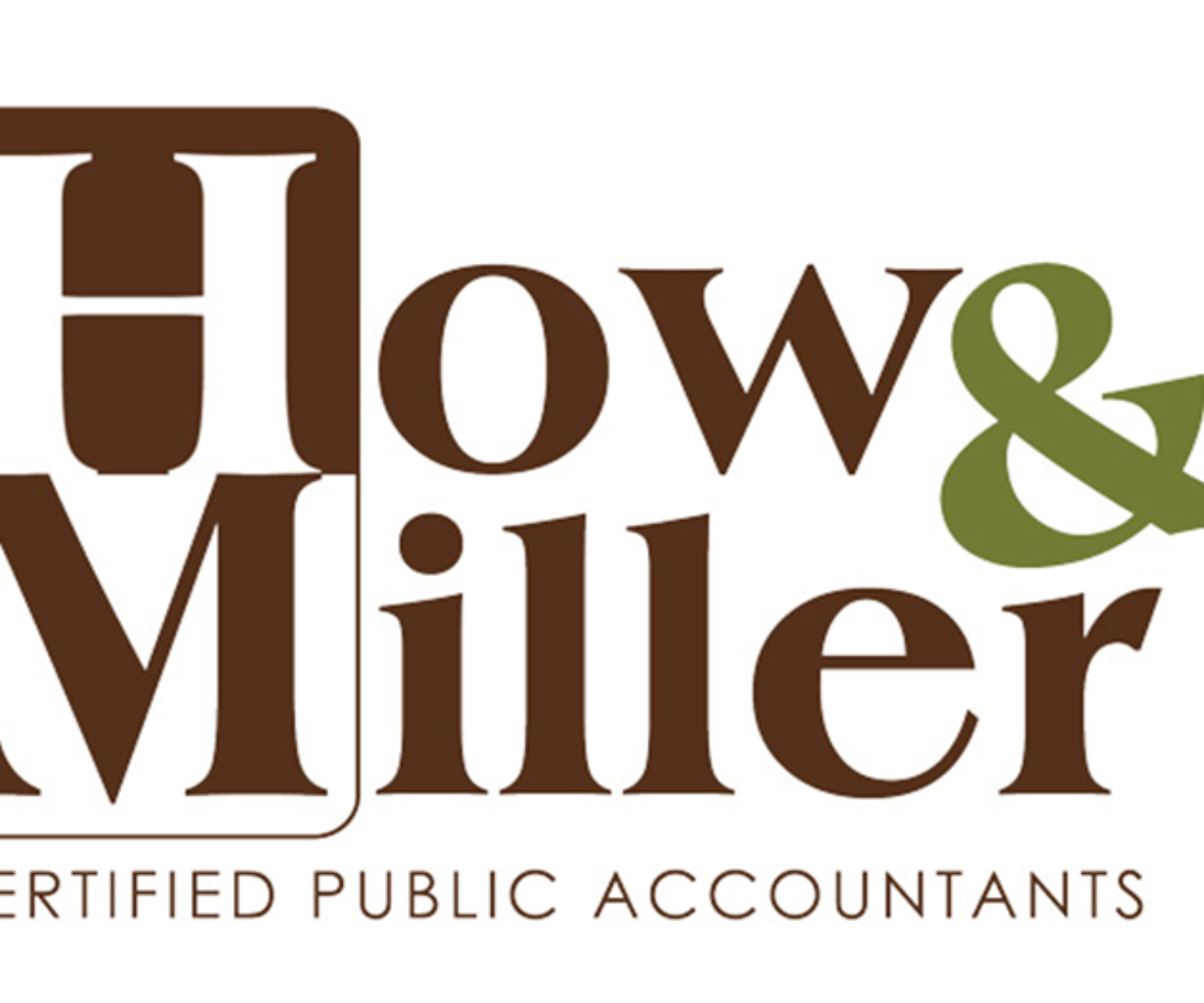 Fort Myers public relations firm designs How Miller logo.