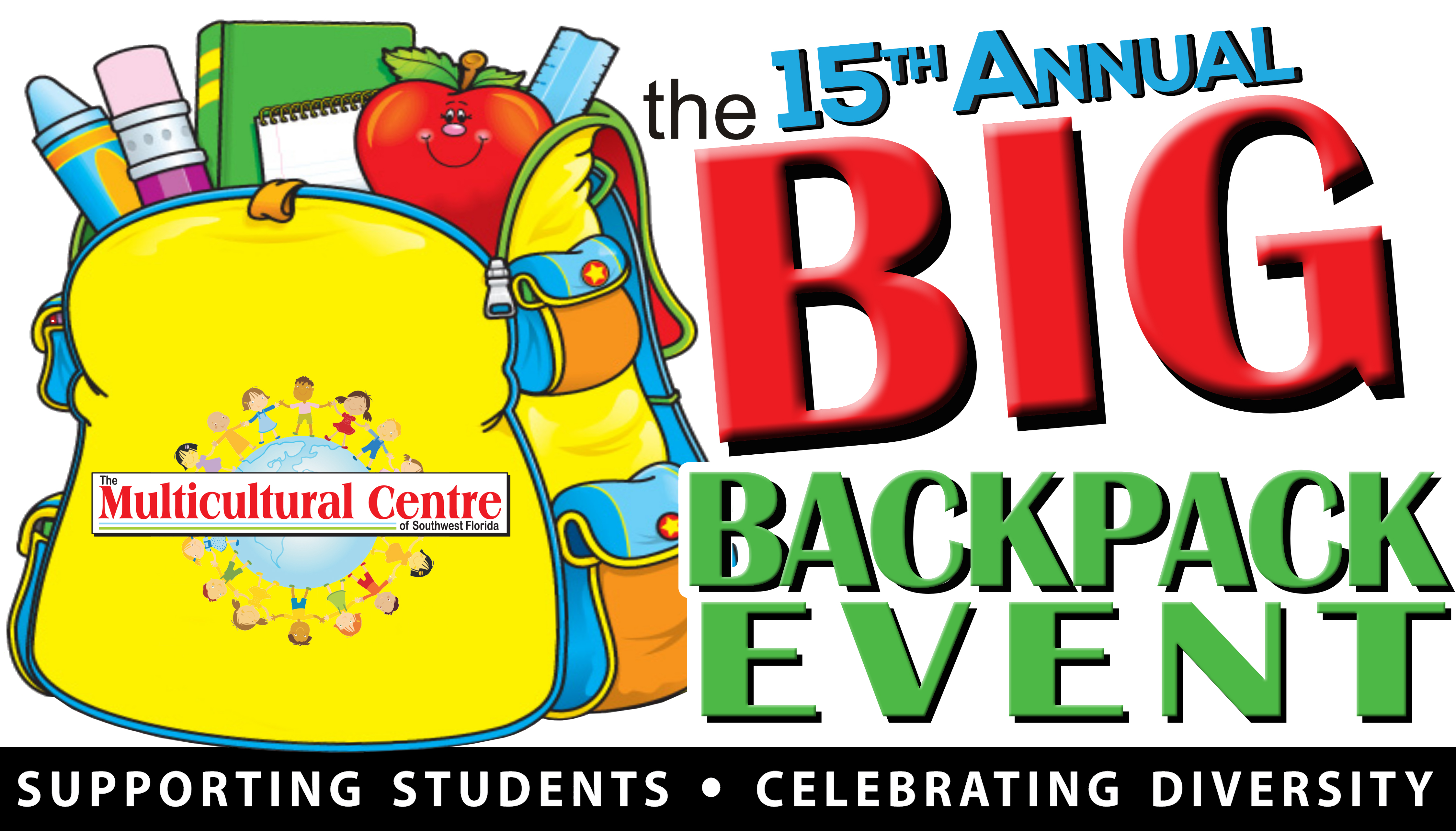 The Multicultural Centre of Southwest Florida’s BIG Backpack Event set to distribute free backpacks and school supplies to a record 2,500 students