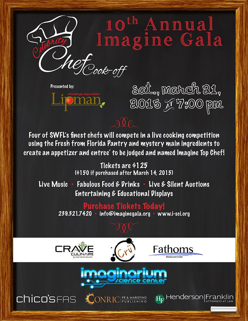 Celebrity chefs set to turn up the heat on the 10th Annual Imagine Gala