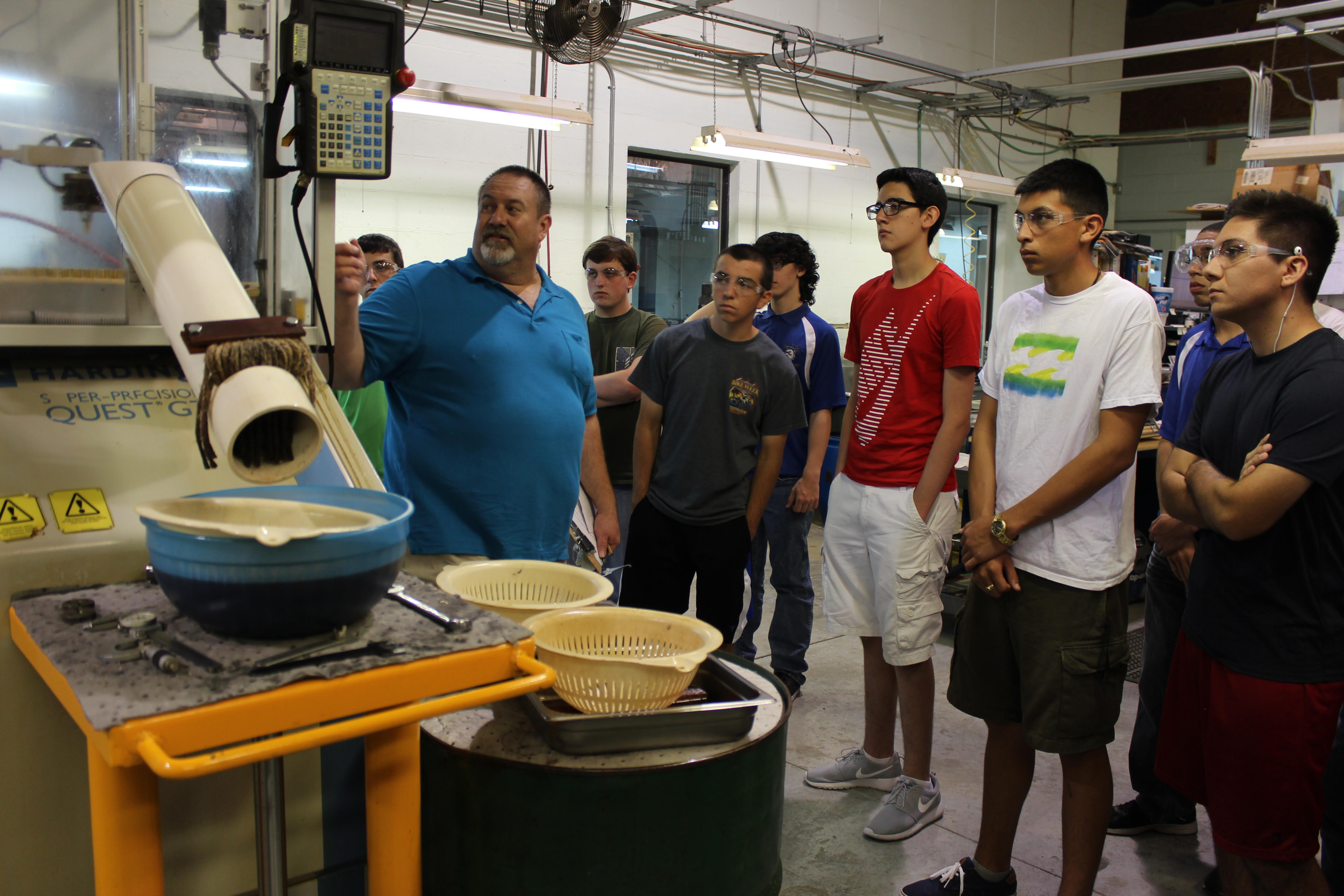 Ida S. Baker students gain industry experience at S4J Manufacturing Services
