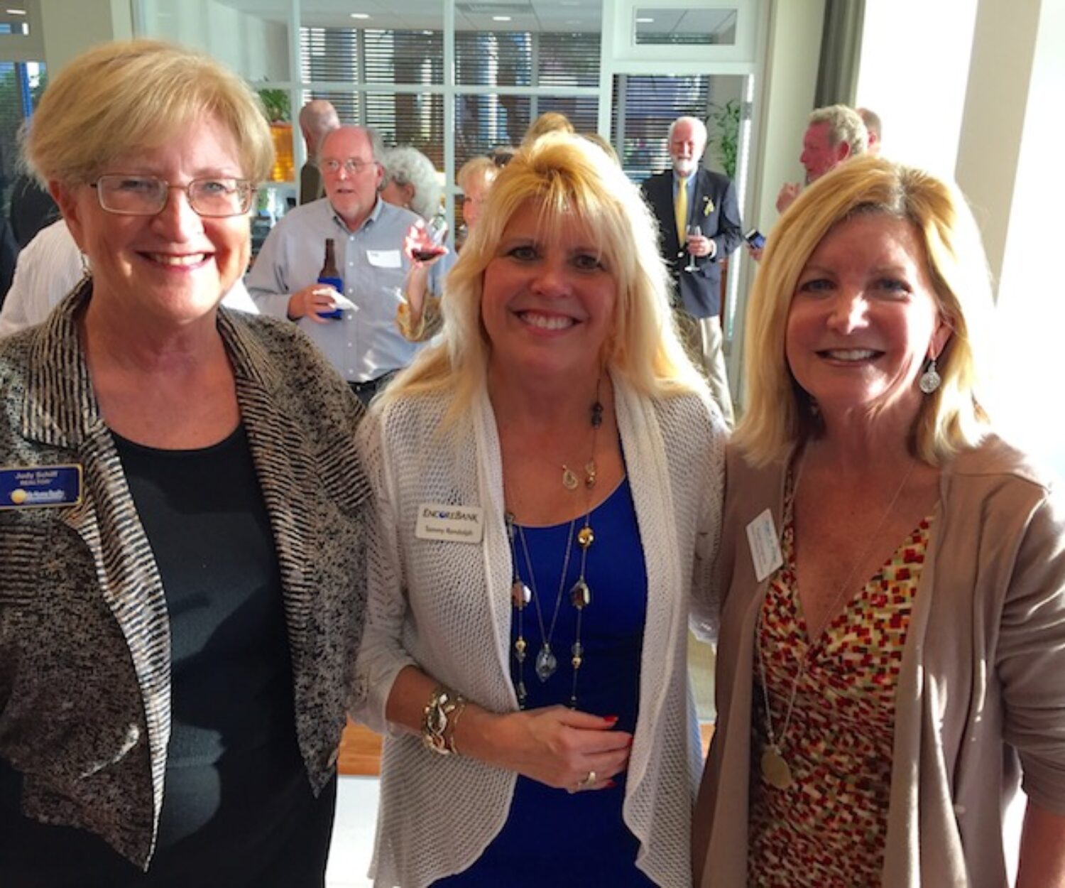 Judy Schiff, Tammy Randolph, and Karen Loughrey