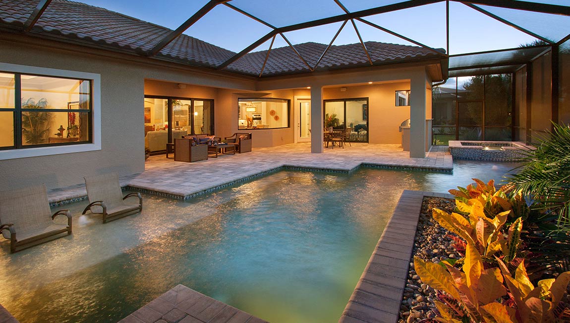 Marsilea offers small neighborhood living in the heart of North Naples