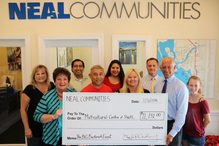 Neal Communities becomes largest-ever Big Backpack Event donor