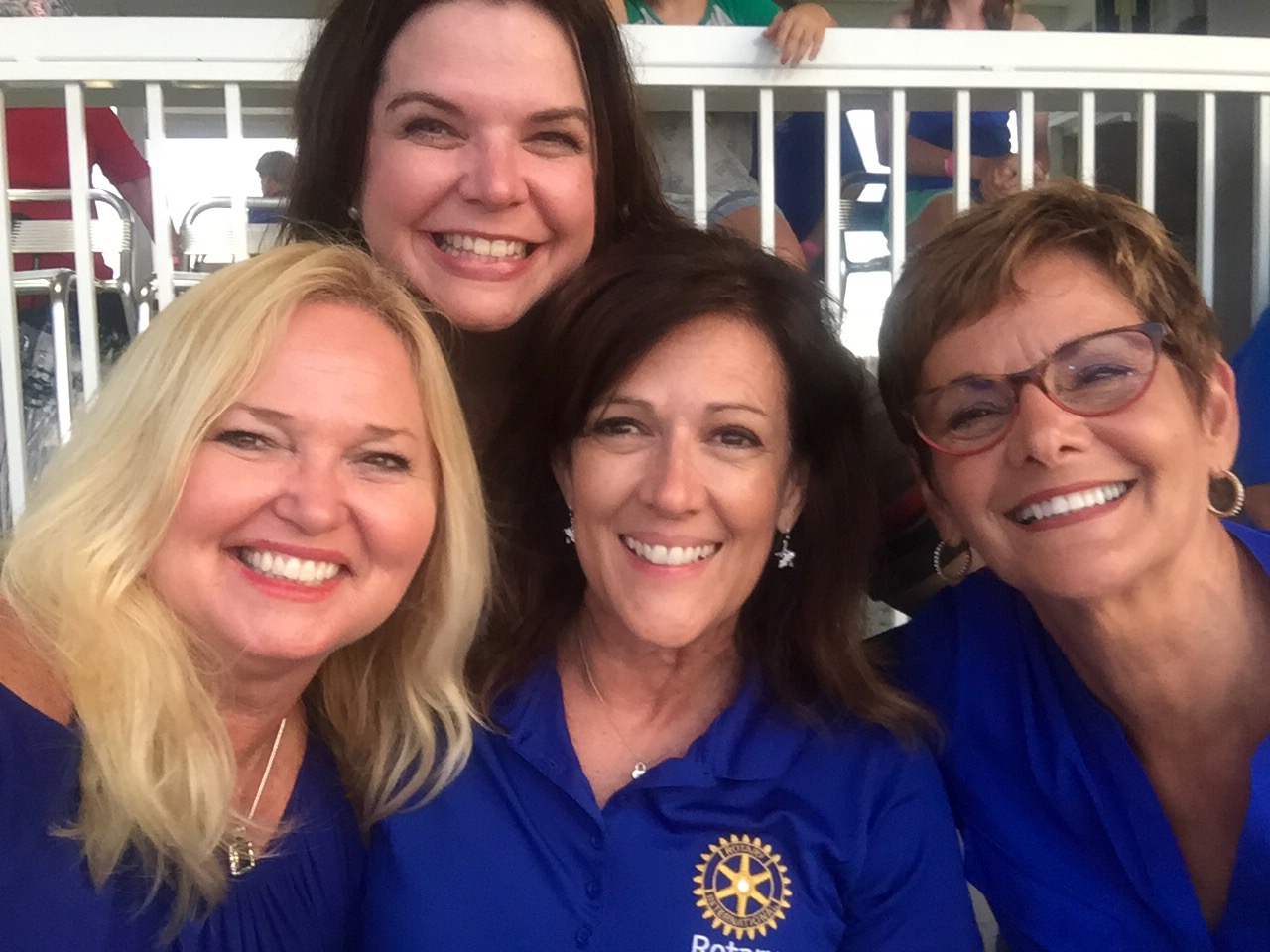 Rotary Club of Fort Myers South enjoys night at the ballpark as Tim Tebow makes his first visit to Hammond Stadium