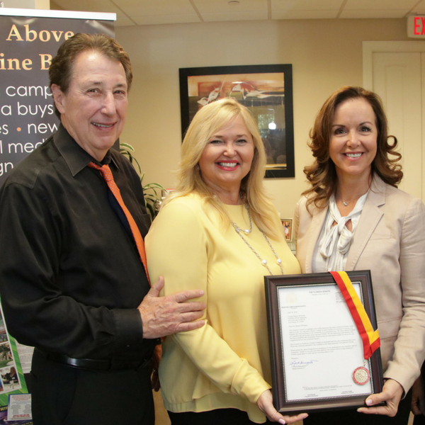 CONRIC PR & Marketing awarded The Florida Senate Medallion of Excellence