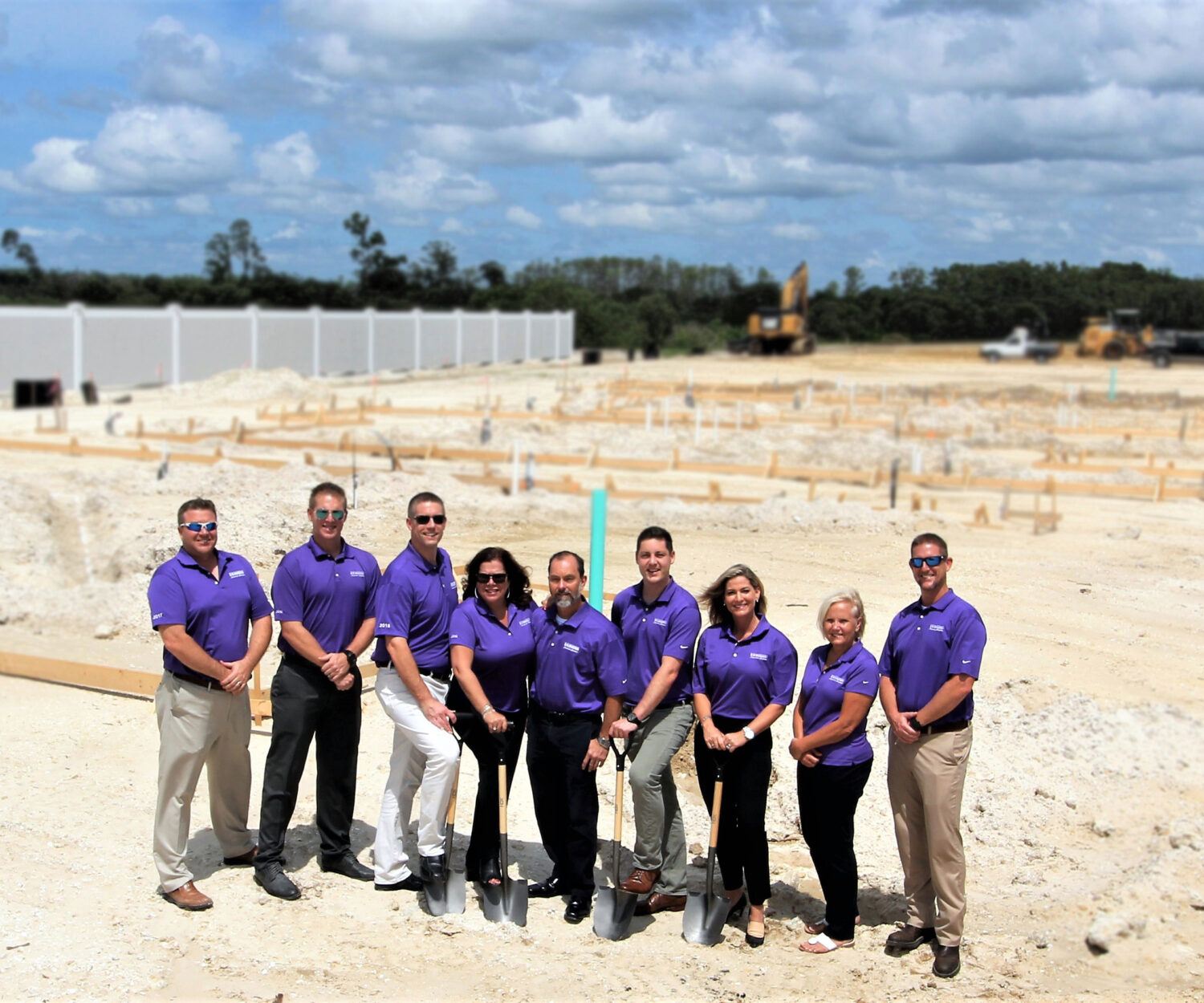 Construction on three model homes, sales center begins in sought-after community

