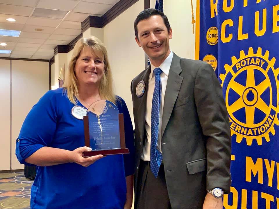 Rotary South honors four key community figures