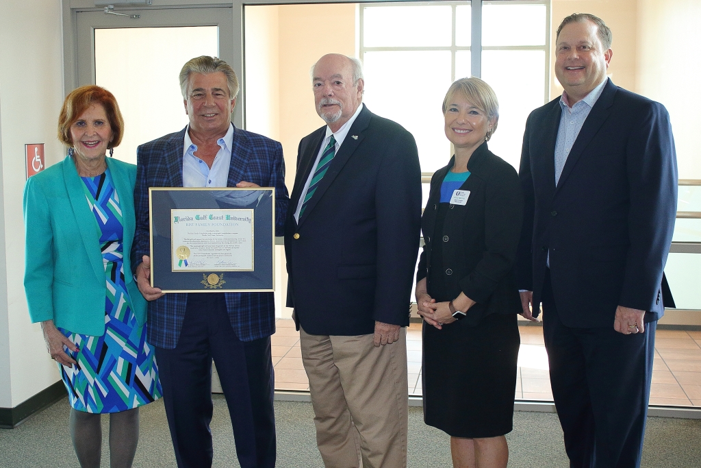 Rist Family Foundation donates $1M to FGCU