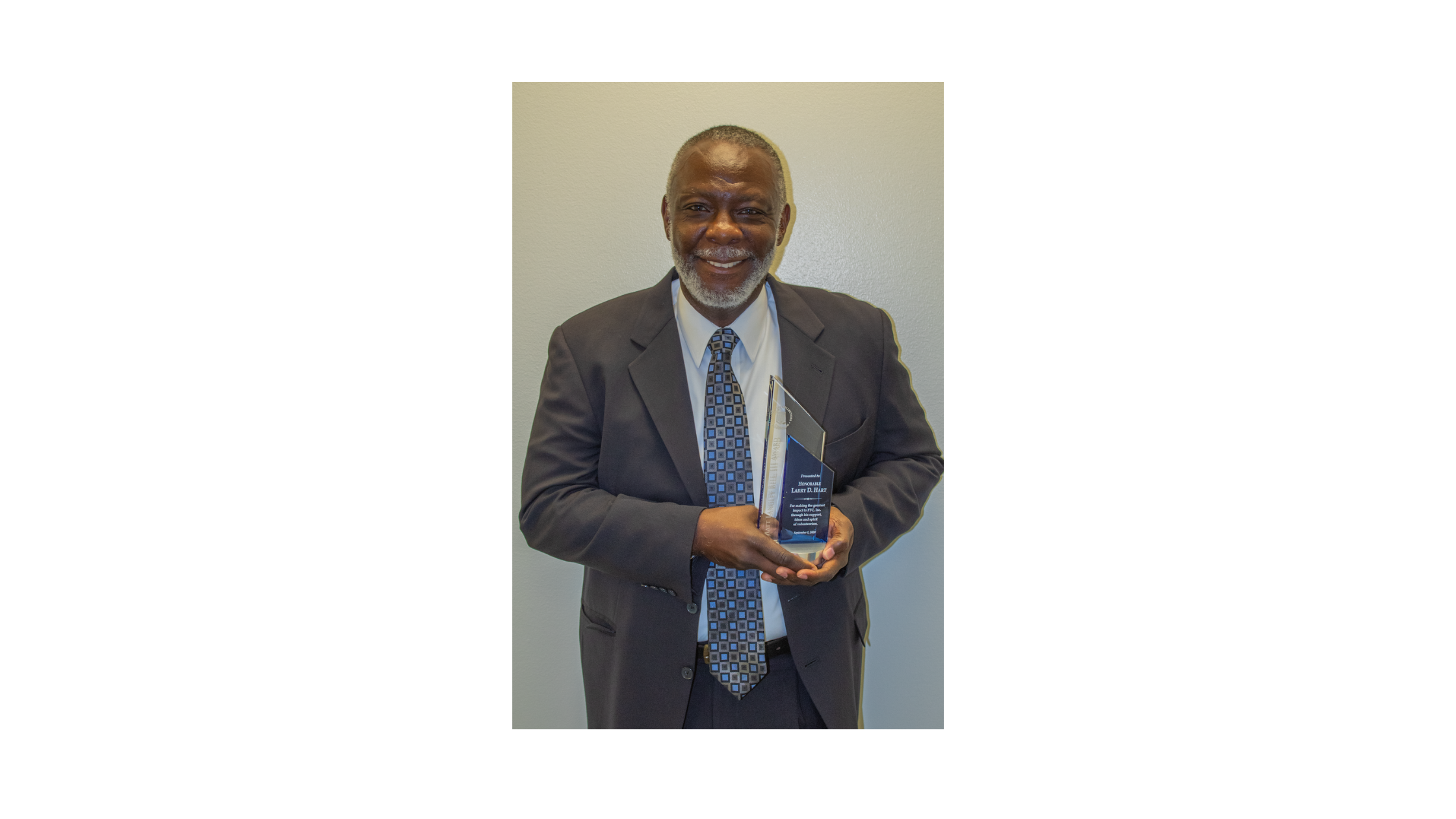 Larry Hart awarded “The Matt Langley Bell III” Award