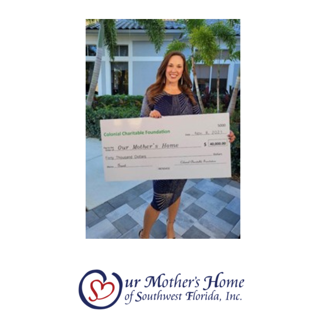 Our Mother’s Home receives a generous $40,000 donation
