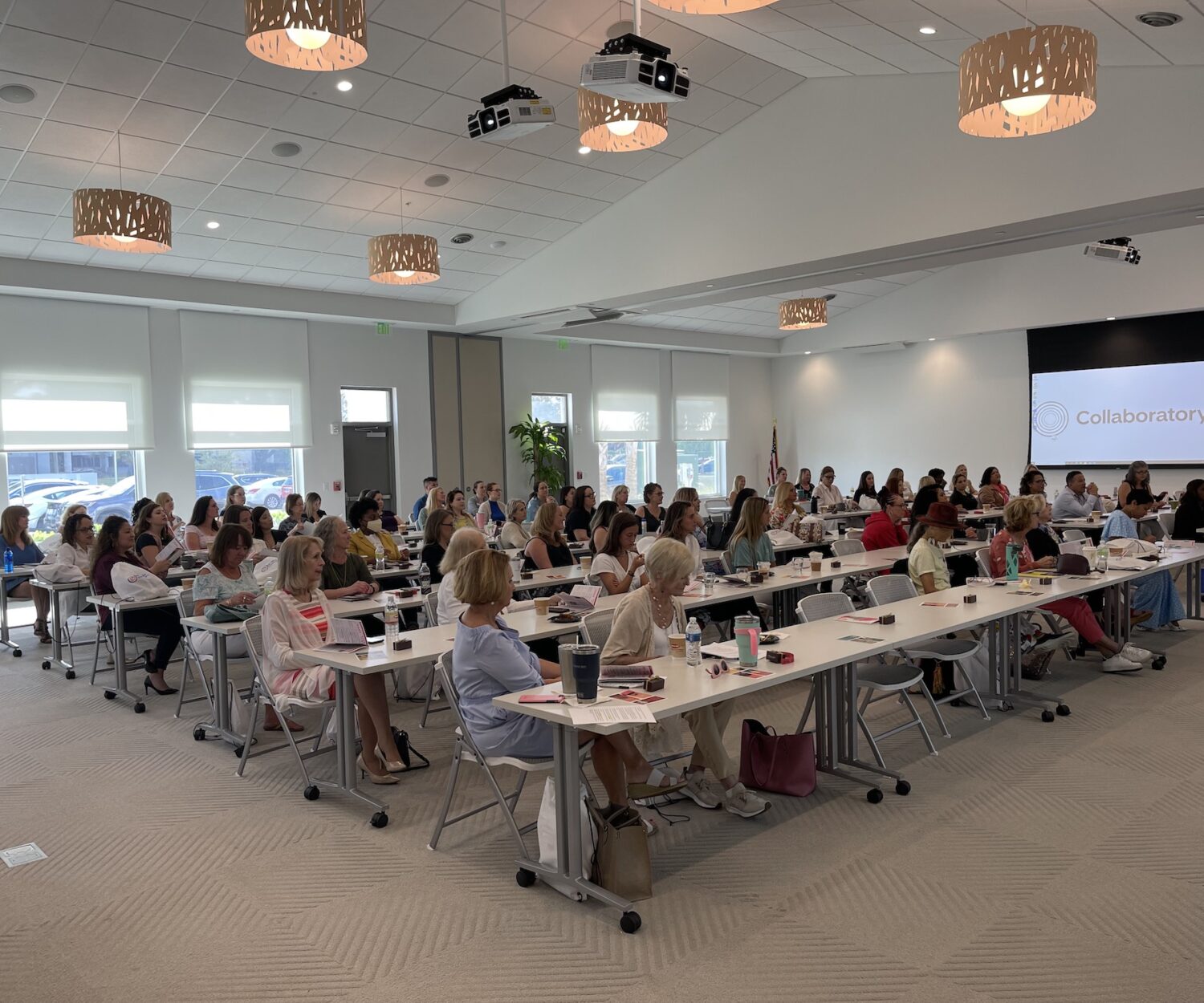 Attendees at the Women on the Rise event hosted by Our Mother's Home