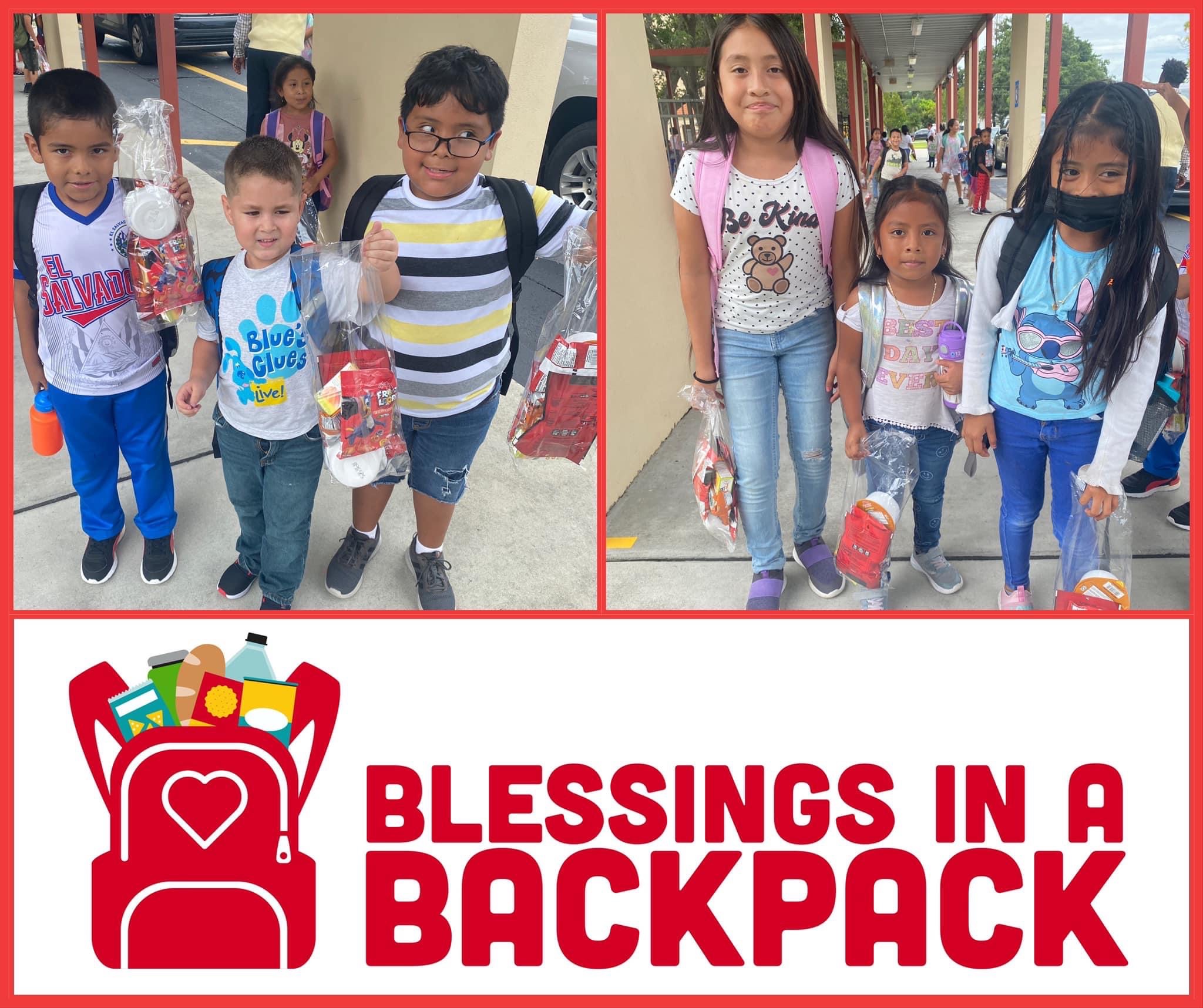 Blessings in a Backpack feeds nearly 10,000 children since Ian